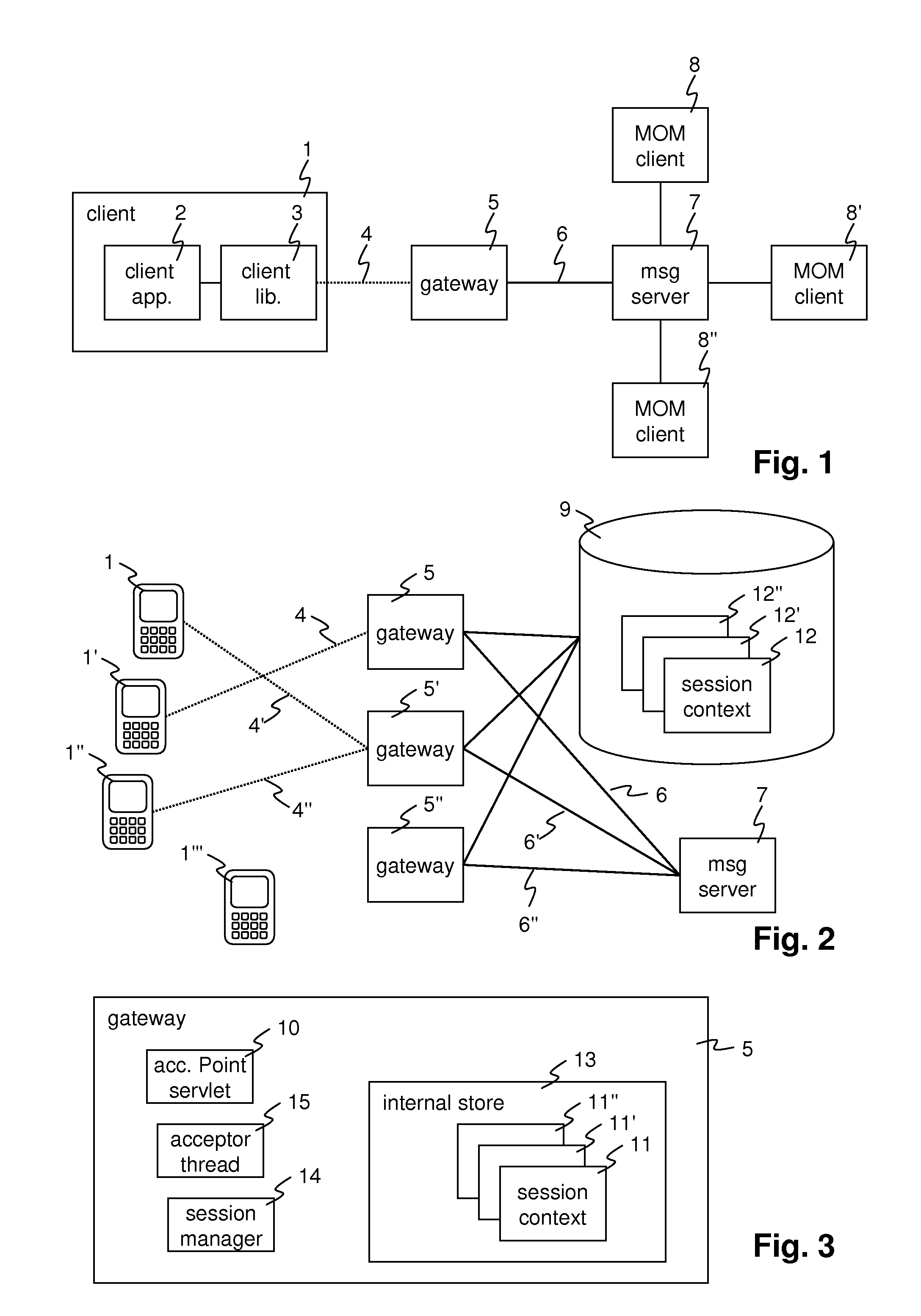 Scalable wireless messaging system