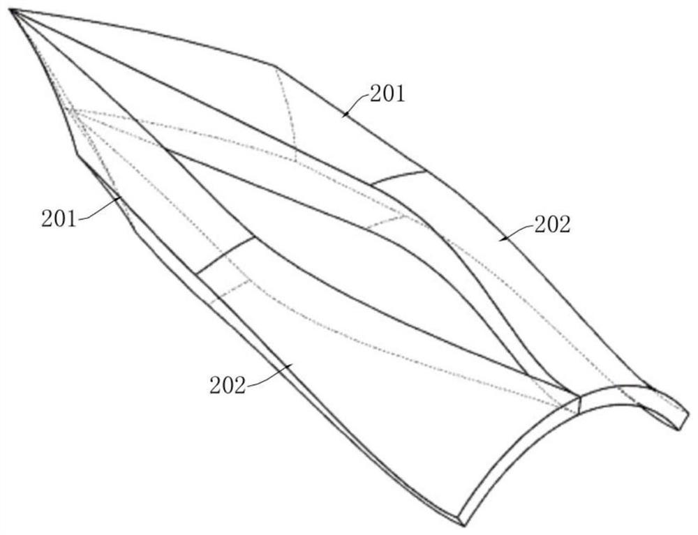 Hypersonic air inlet layout for annular combustion chamber