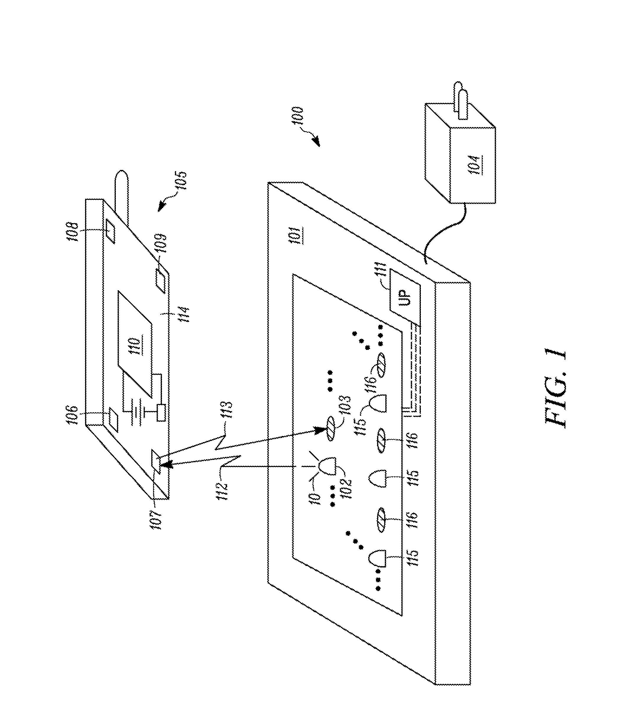 Light pad charger for electronic devices