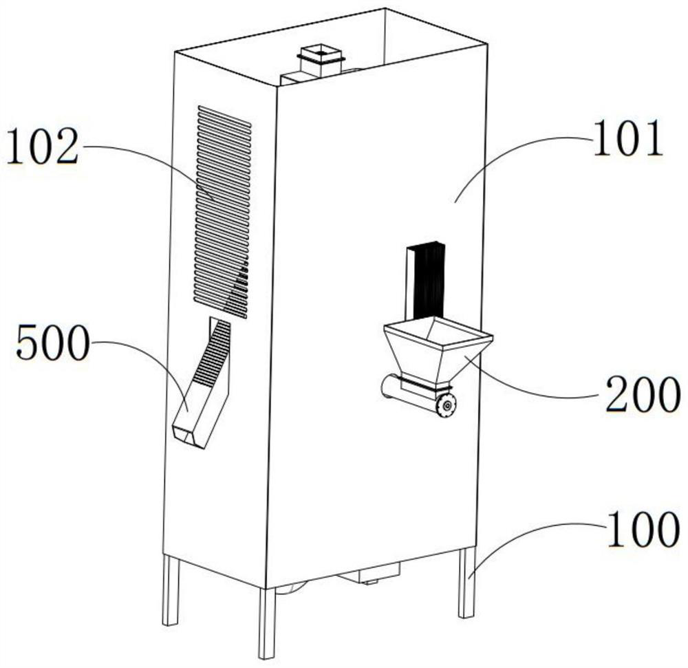 Grain drying and air drying integrated drying process