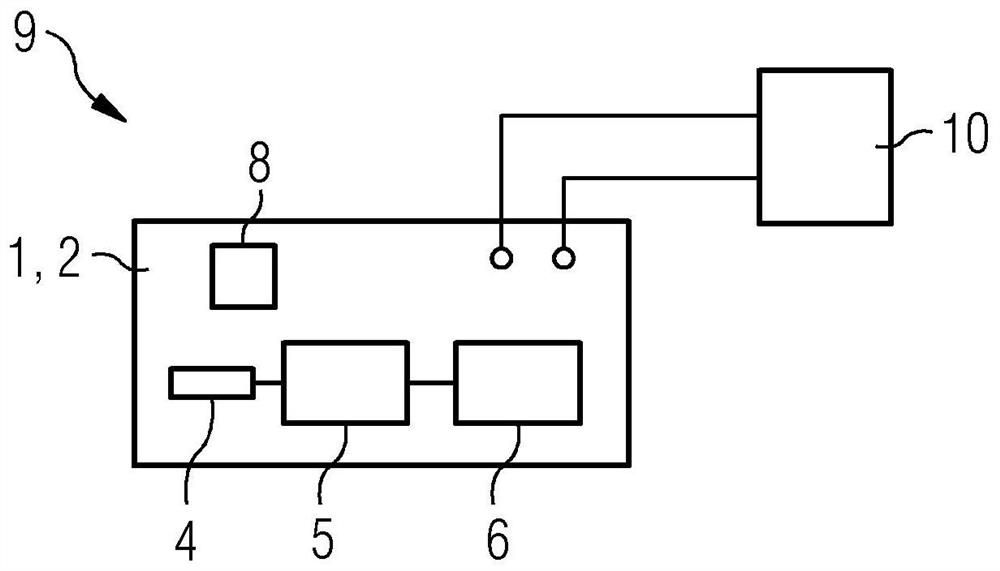 Housing, high pressure tank and method for operating high pressure tank