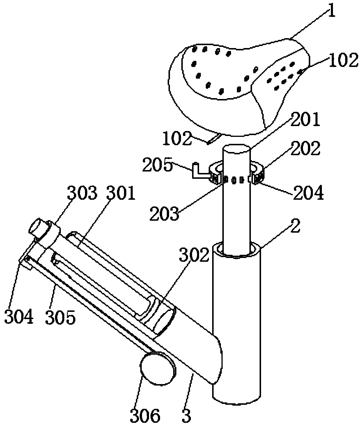Bicycle saddle being continuously kept in a dry state