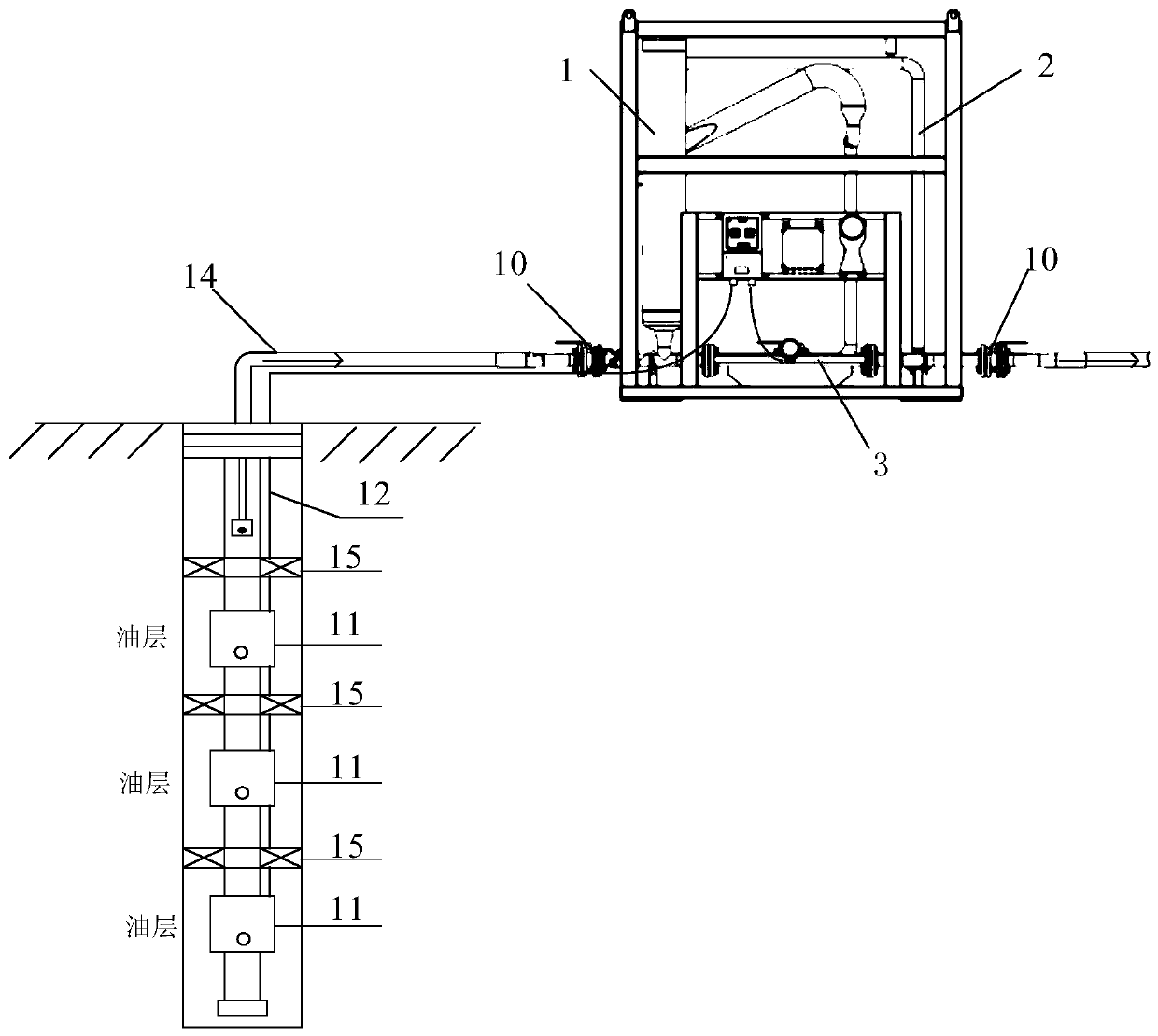 Oil well intelligent calibration self-inspection method and device