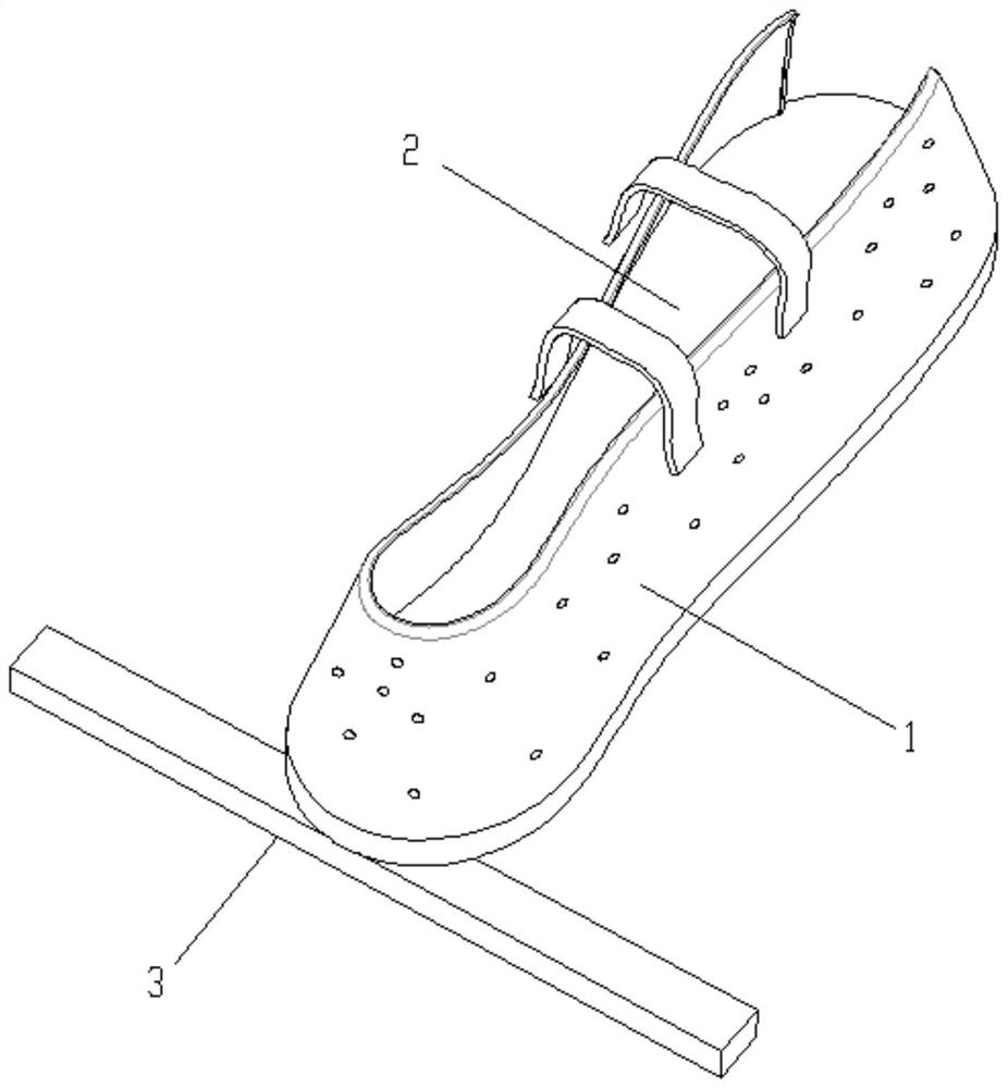 3D printing T-shaped shoe