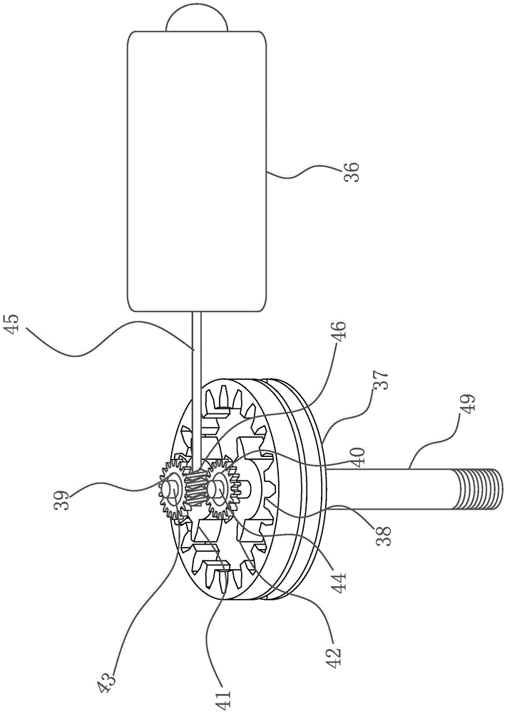 Flexible wall supported wiper wire wheel driven windscreen wiper