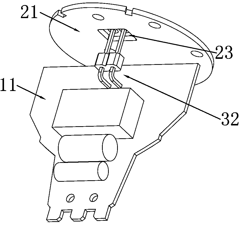 LED lamp and circuit connecting method thereof