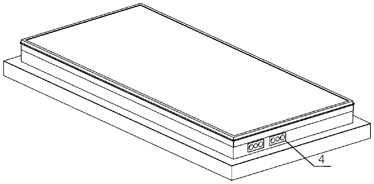 Assembly type intelligent photoelectric heat-preservation fireproof building material