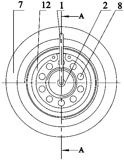 Planetary roller screw transmission mechanism capable of achieving self-adaptive temperature control