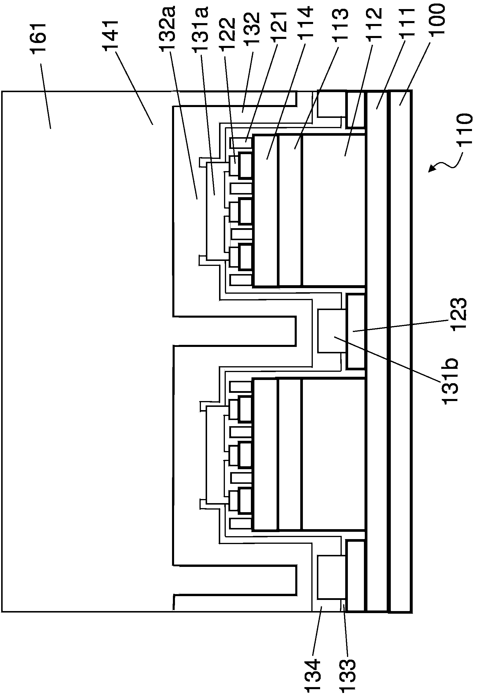 Heterojunction bipolar transistor layout structure