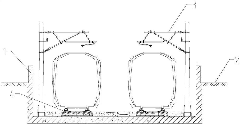 Subway entrance and exit line flood gate system