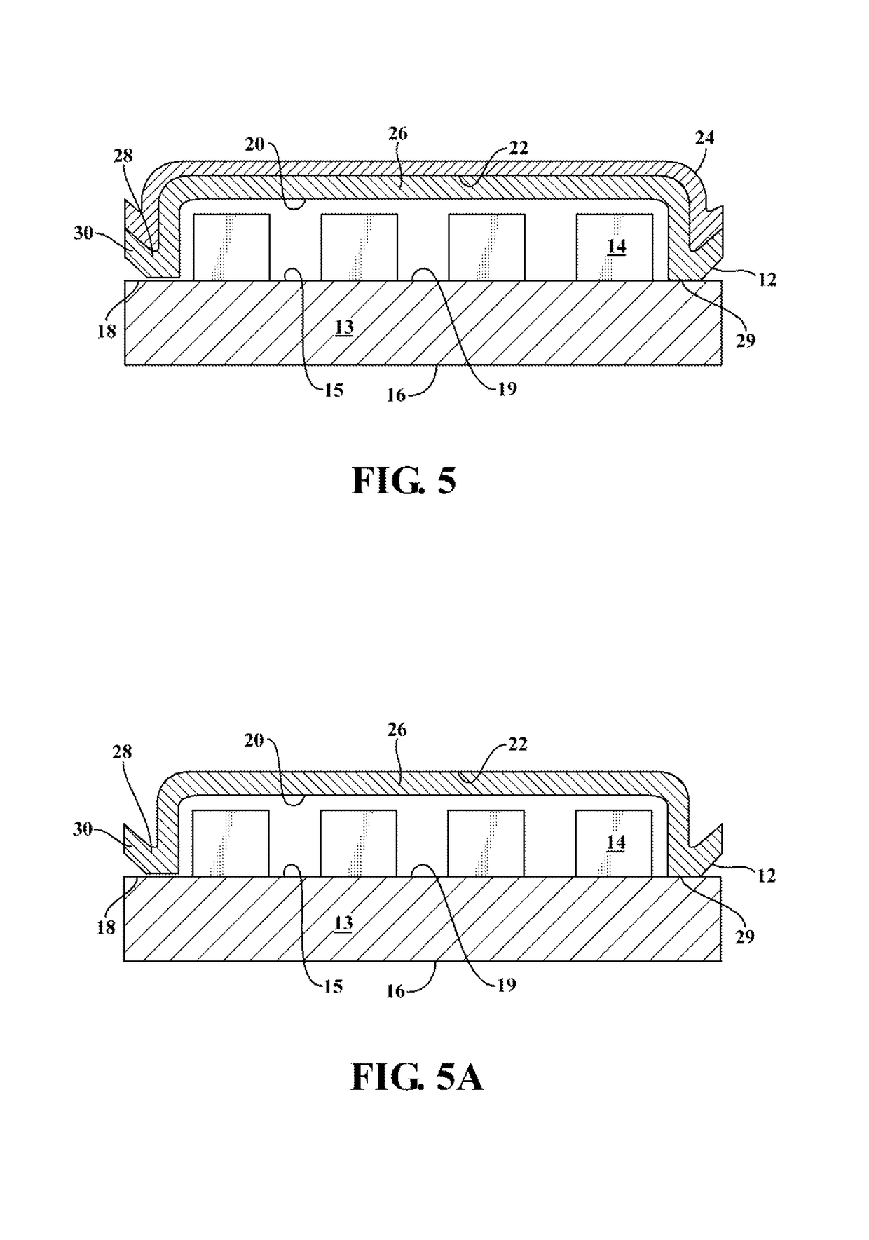 Vacuum lamination method for forming a conformally coated article and associated conformally coated articles formed therefrom