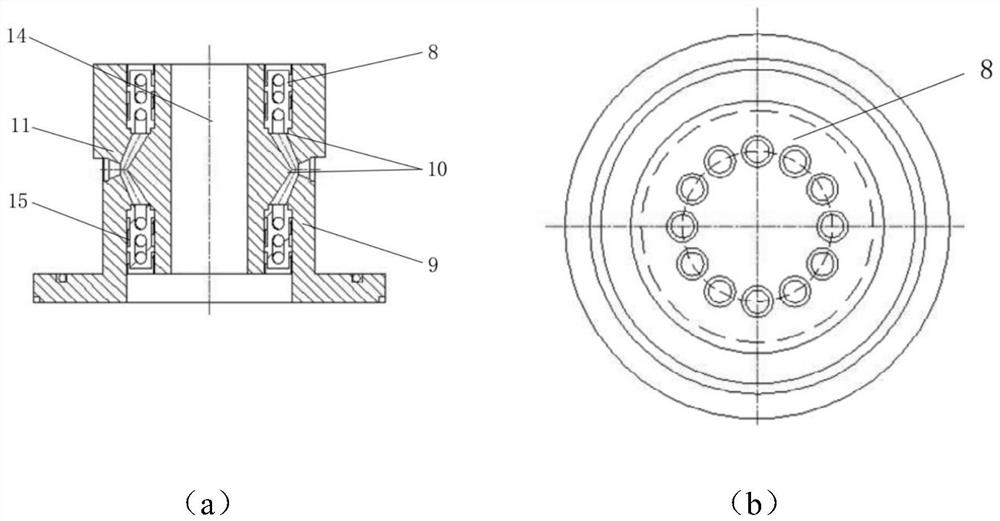 Novel throttling reverse type pressure-reducing and speed-controlling regulating valve