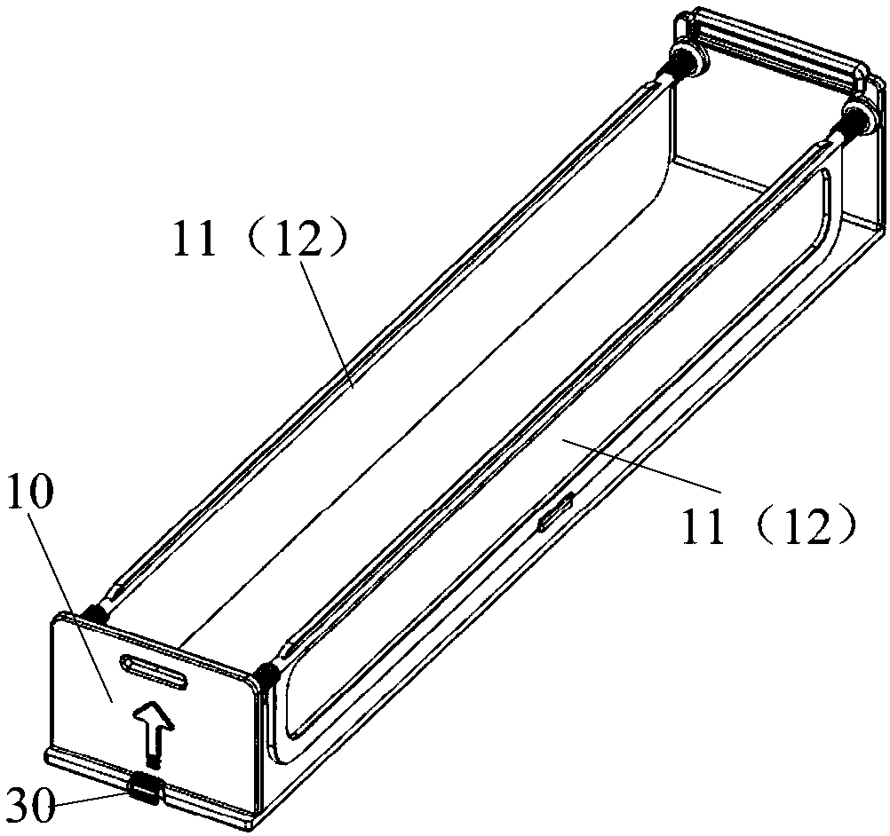 Filtering and lifting device and roller washing machine