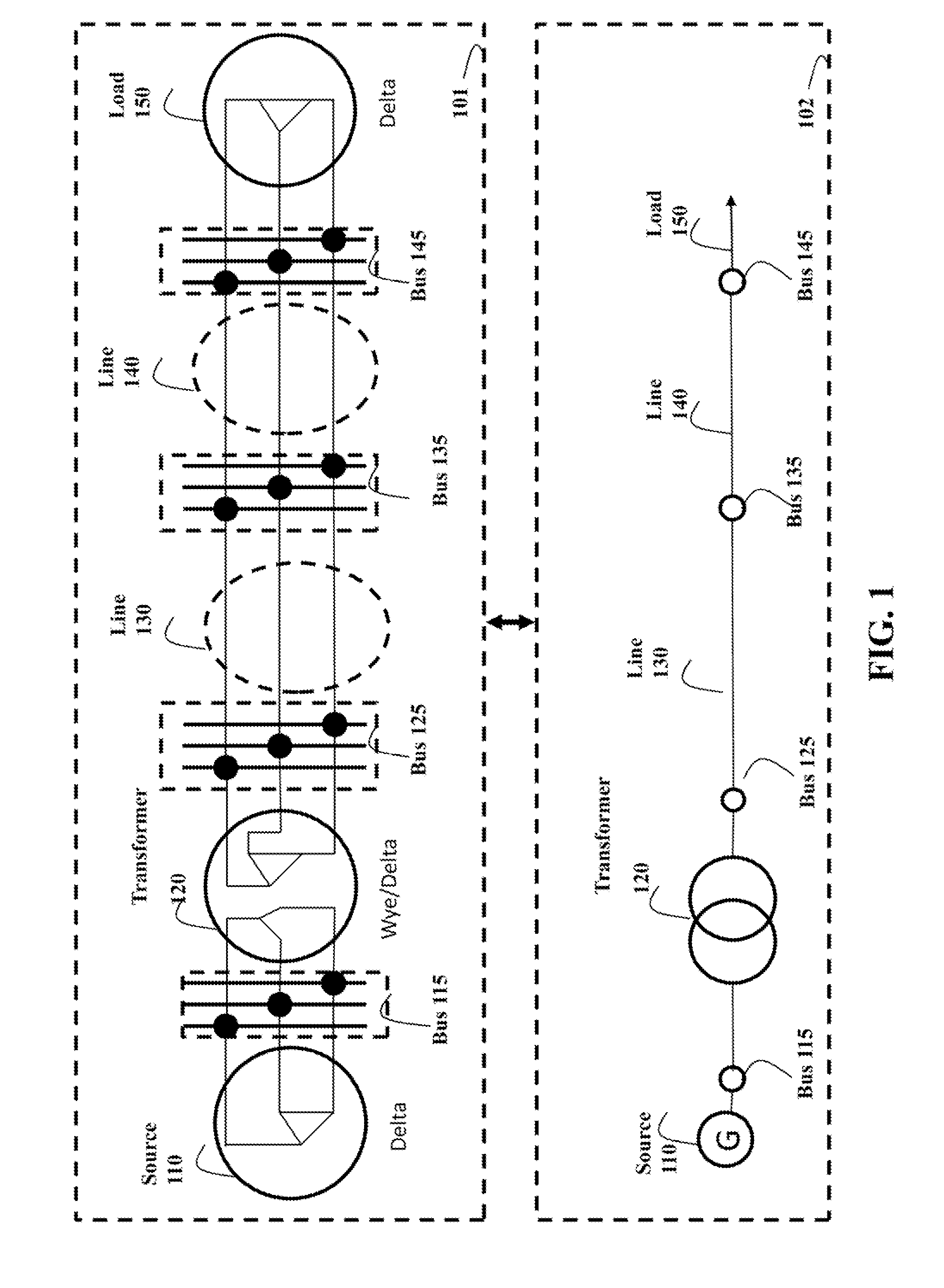 Method for Analyzing Faults in Ungrounded Power Distribution Systems