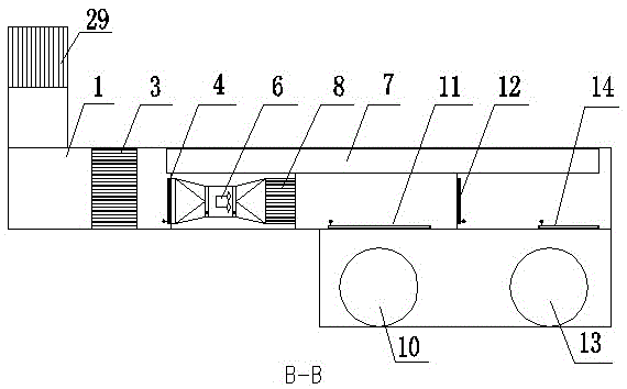 Combined and closed subway station ventilation and air conditioning system and application thereof