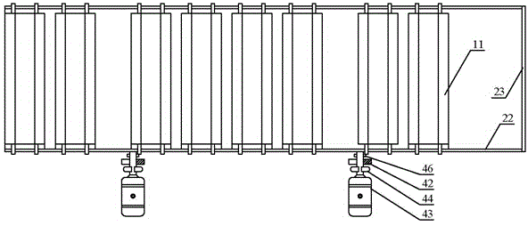 Vibrating type hanging screen