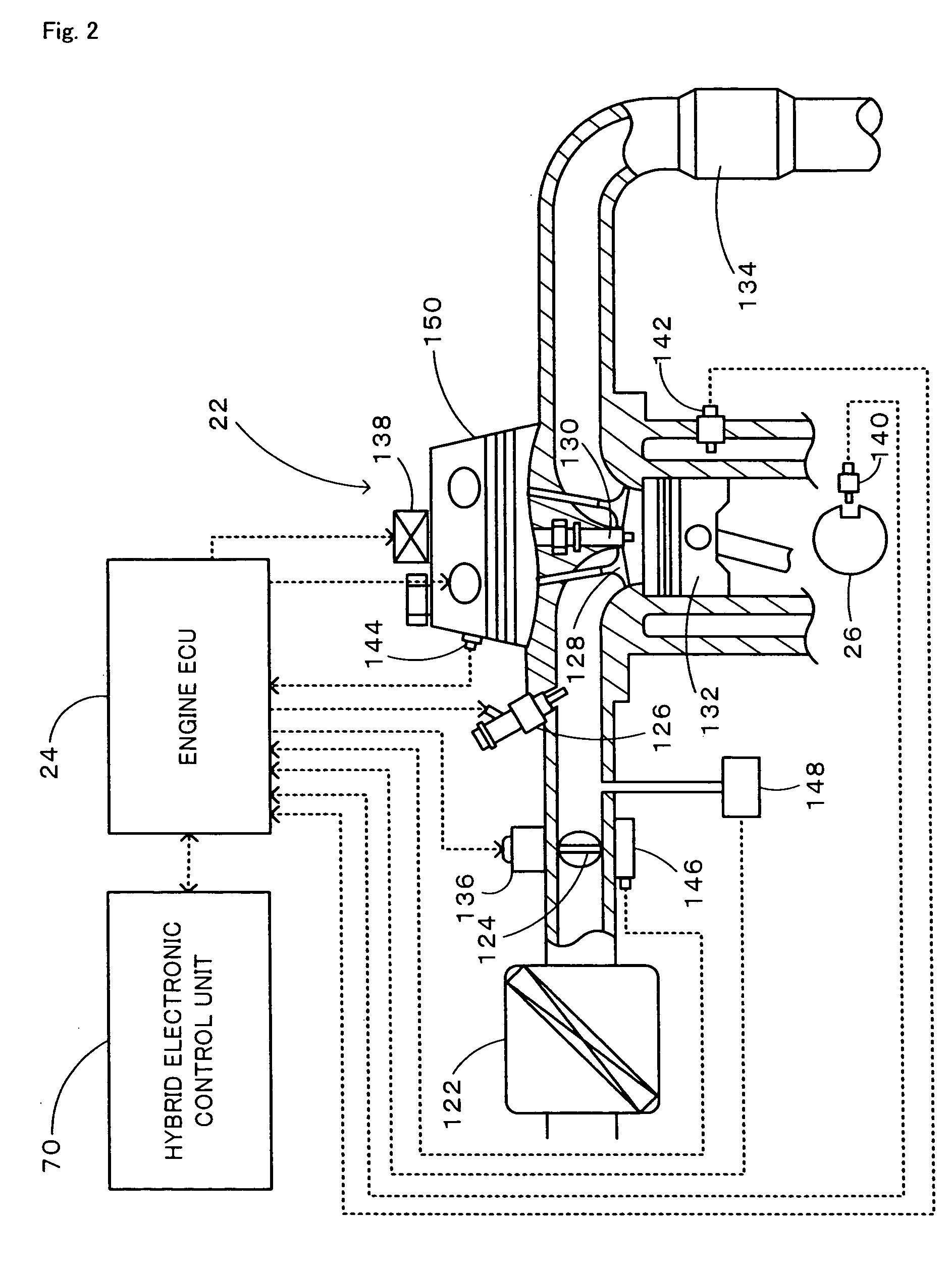 Power output apparatus and control method of the same