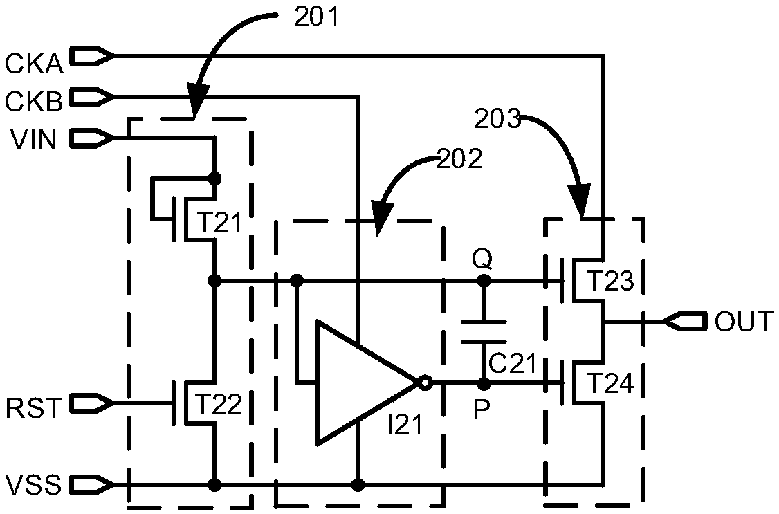 Shifting register and gate drive device