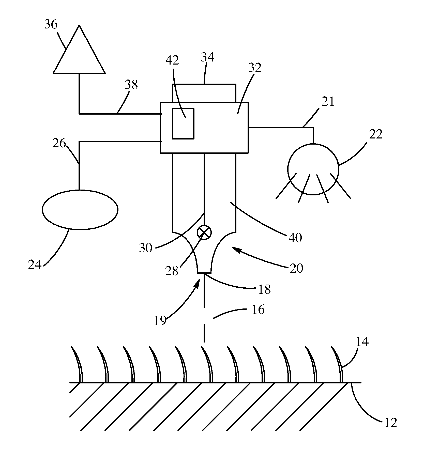 Device and methods for modifying keratinous surfaces
