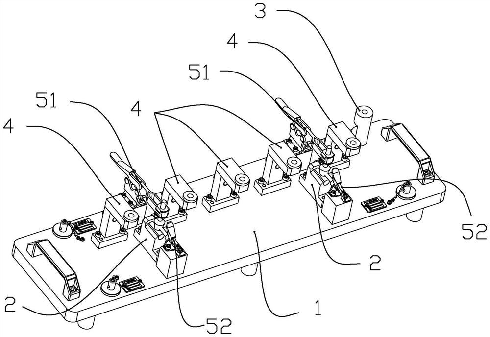 General-purpose glass lifter guide rail inspection tool and inspection method