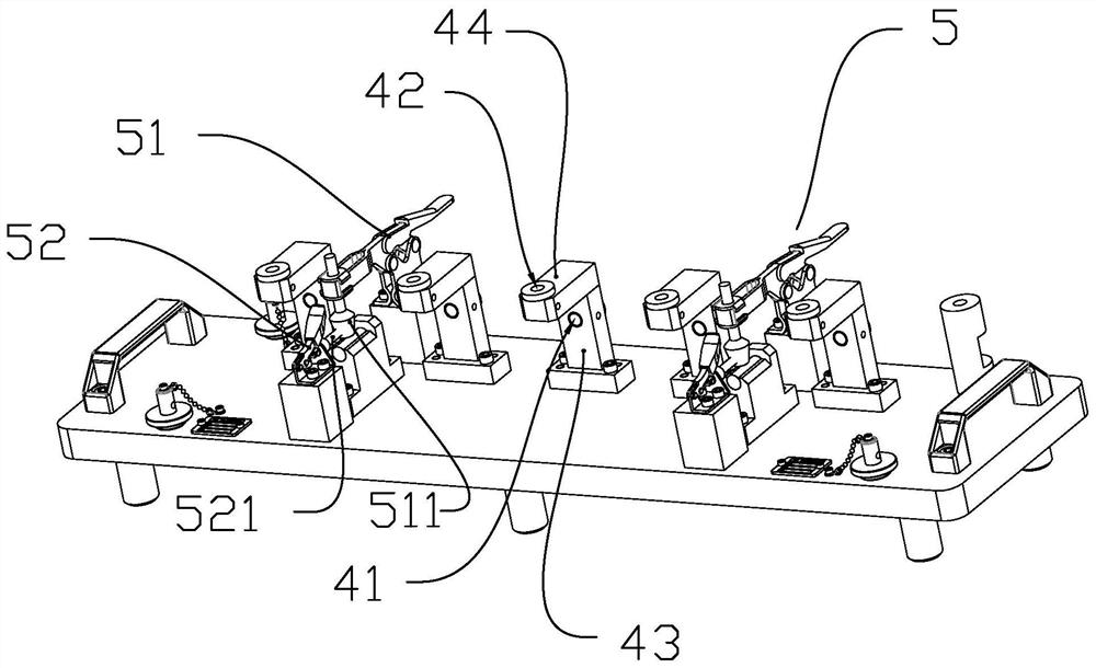 General-purpose glass lifter guide rail inspection tool and inspection method