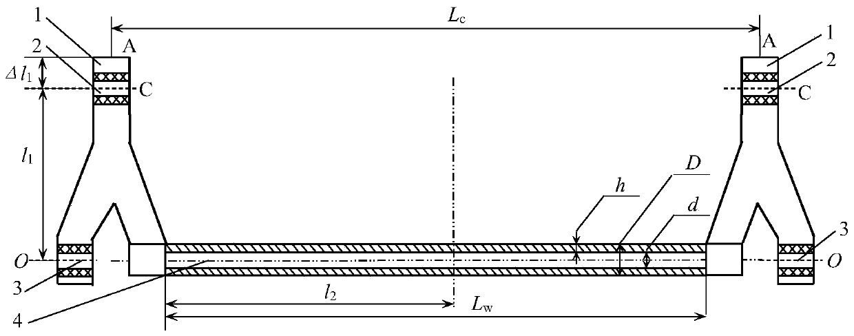 Design Method of Torsion Tube Wall Thickness in Coaxial Cab Stabilizer Bar System