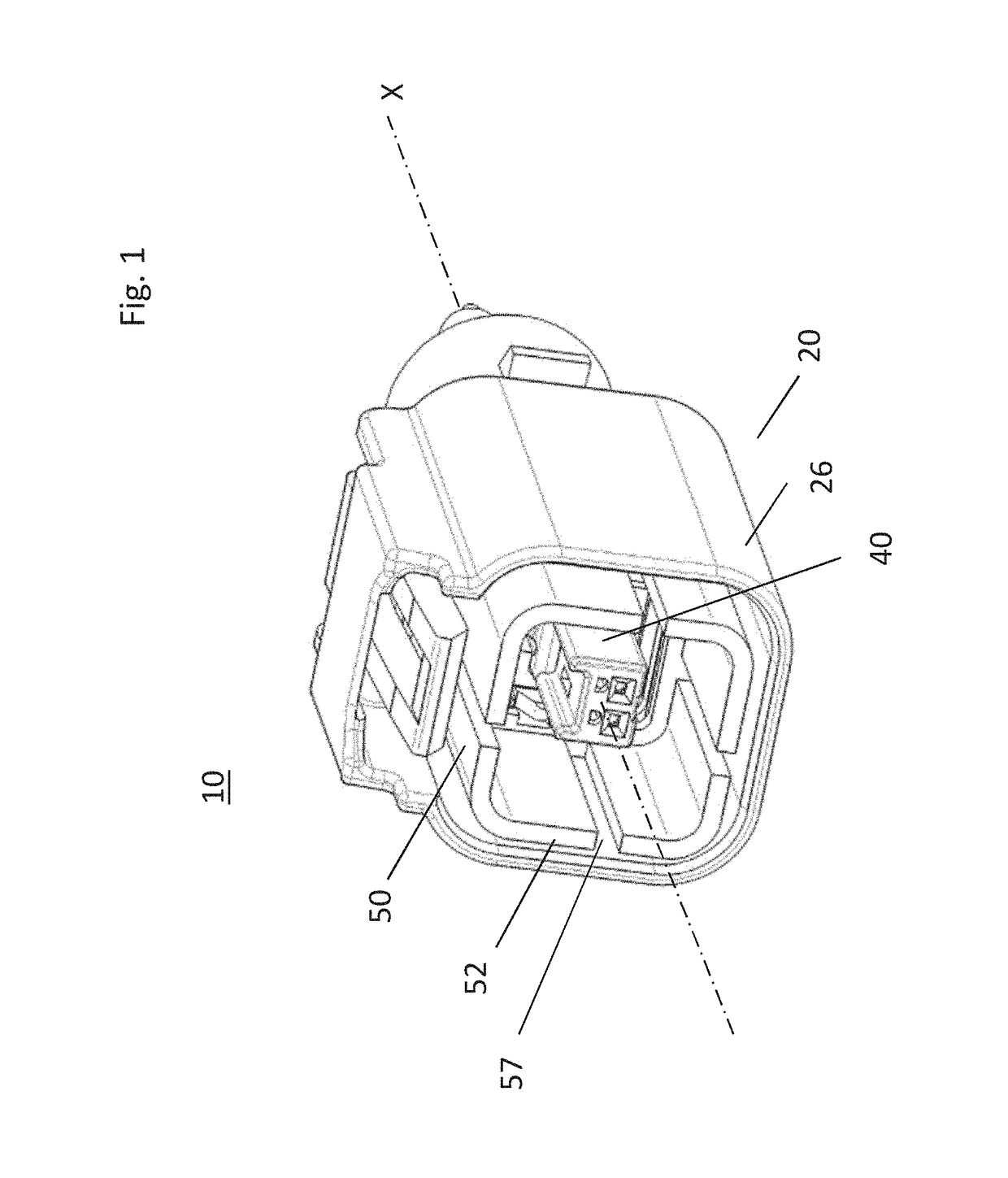 Electrical connector with coding function