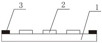 A method for manufacturing a capacitive screen sensor without etching marks