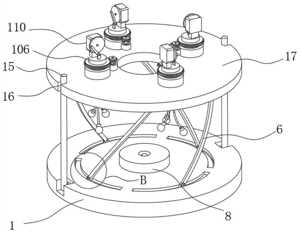 Martial arts fighting training device and use method thereof