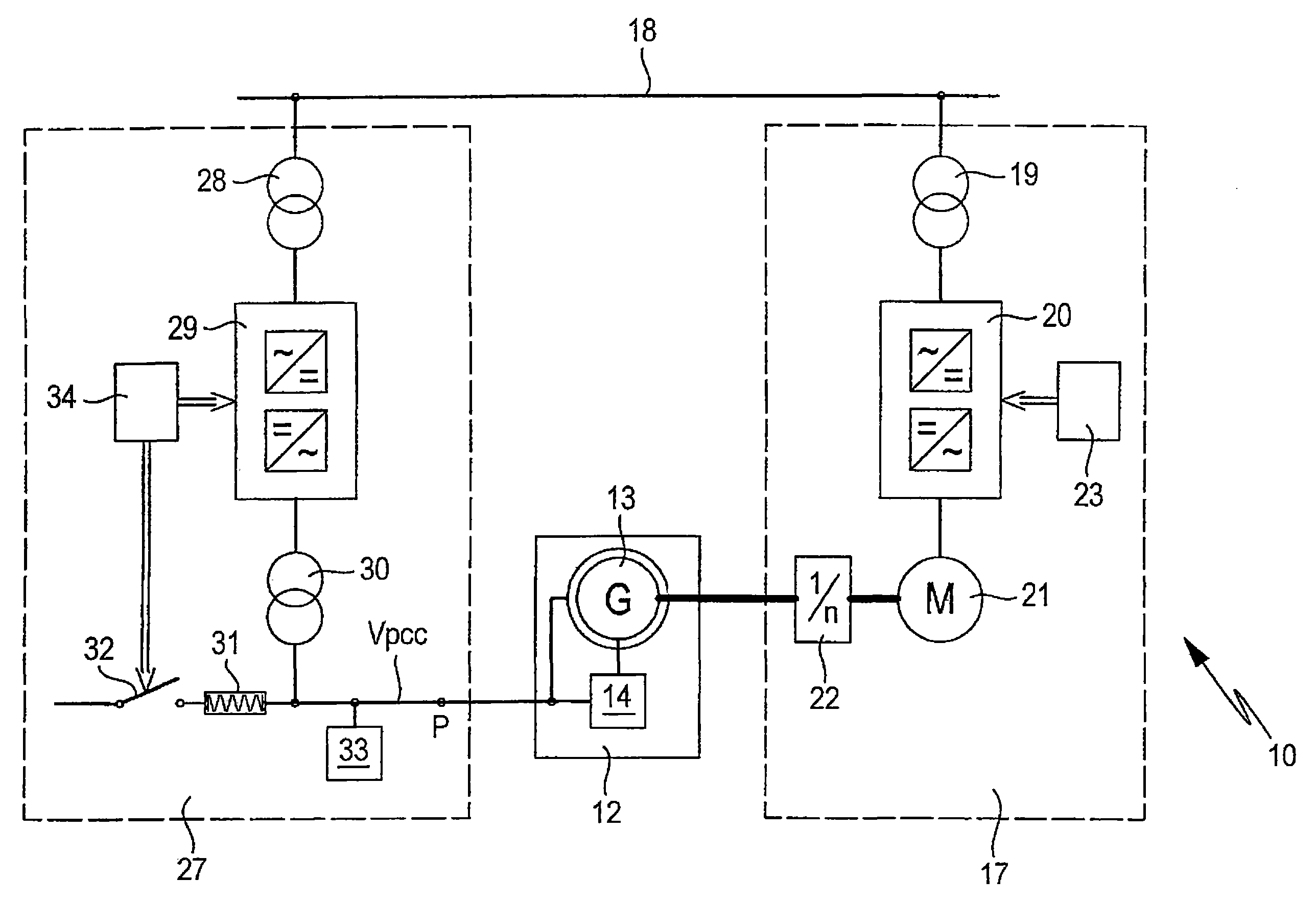 Method and electric switch for testing an energy generator or energy consumer which can be attached to an electrical energy supply network