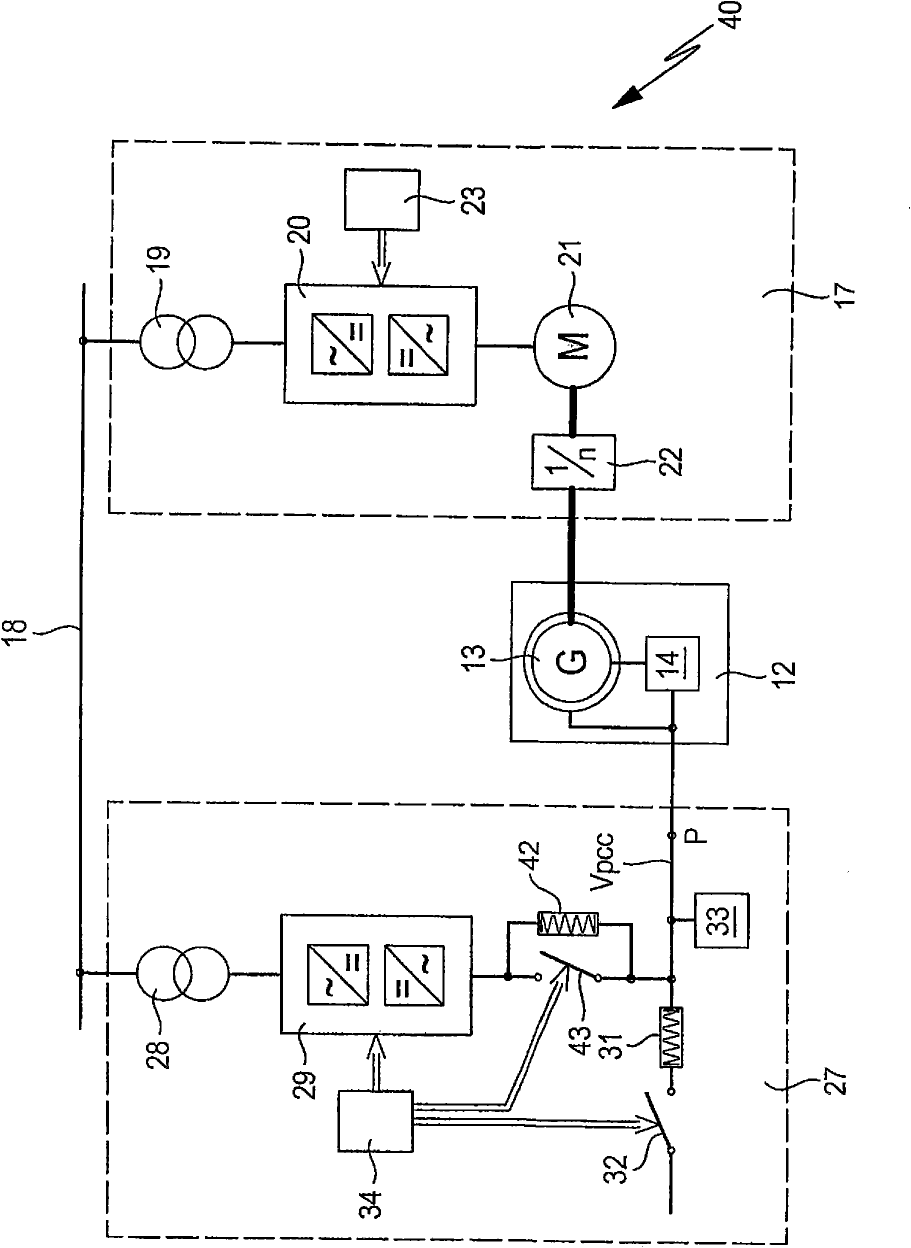 Method and electric switch for testing an energy generator or energy consumer which can be attached to an electrical energy supply network
