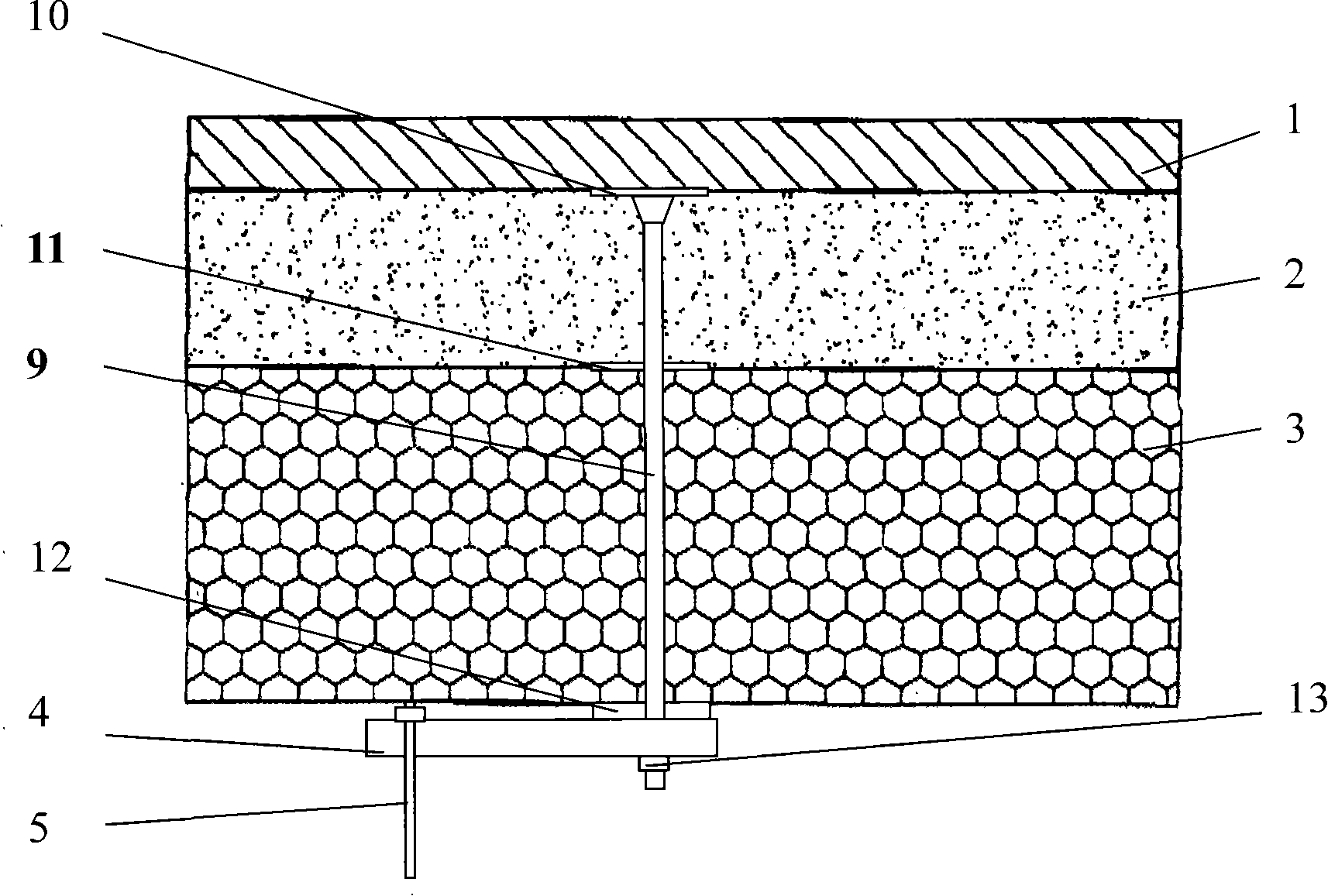 Three-layer type heat insulation decoration composite panel