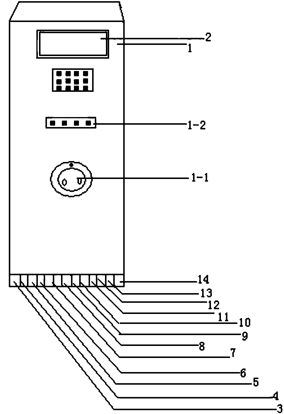 Multi-gear-selectable intelligent charging device