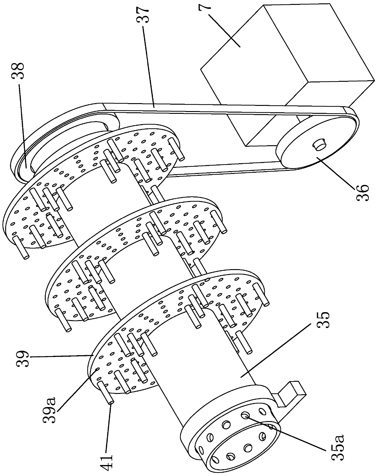 Welded brush strip without base cloth and its processing technology