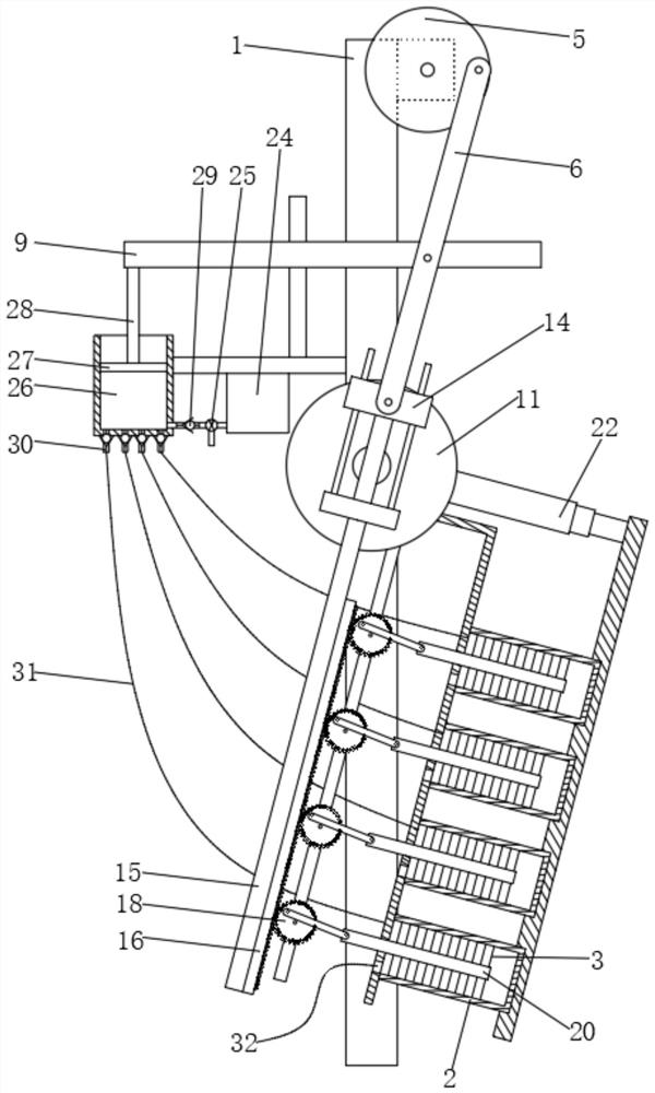 Automatic cleaning device and cleaning method for glass cup manufacturing