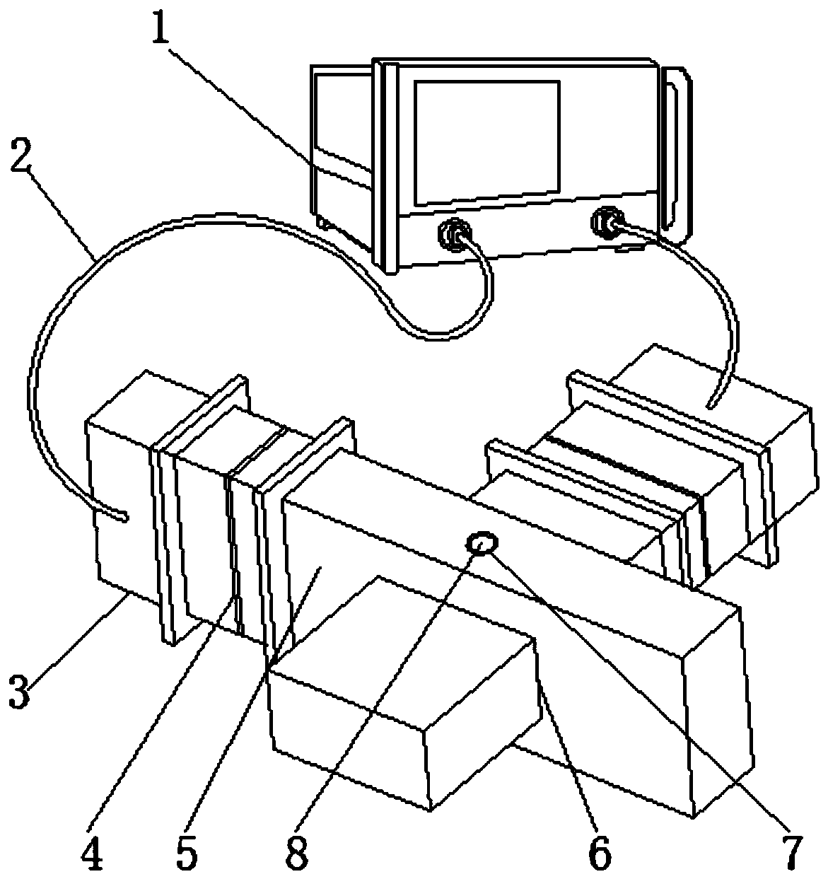 Separation field reconstruction test platform