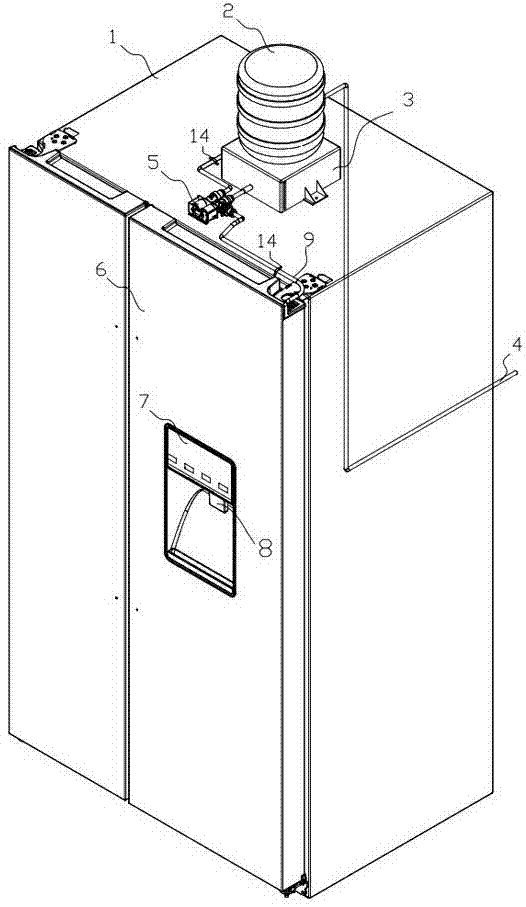 Water dispenser system with selectable water supply modes and refrigerator with water dispenser system
