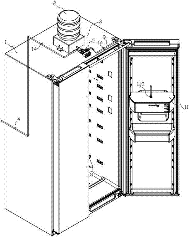 Water dispenser system with selectable water supply modes and refrigerator with water dispenser system