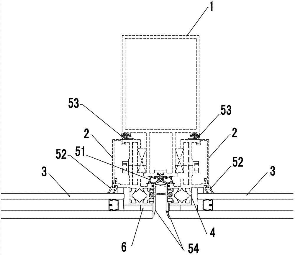 Sealing device for semi-unitized curtain wall - Eureka | Patsnap