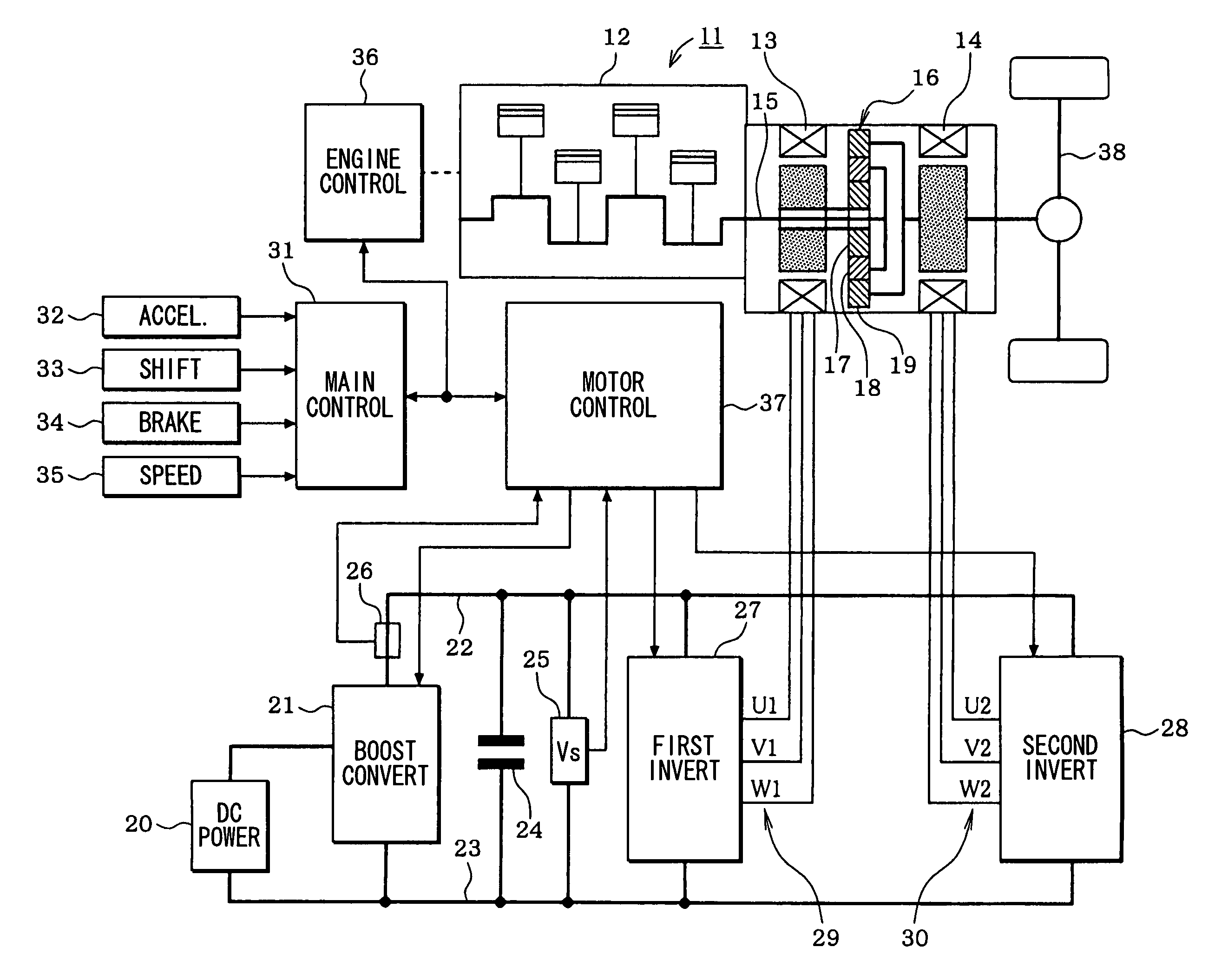 Control apparatus for electric vehicles