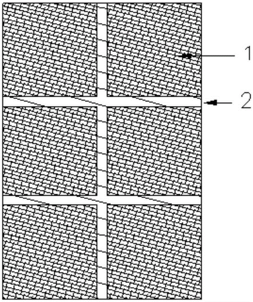 A kind of method for non-woven annular filler to start snad process