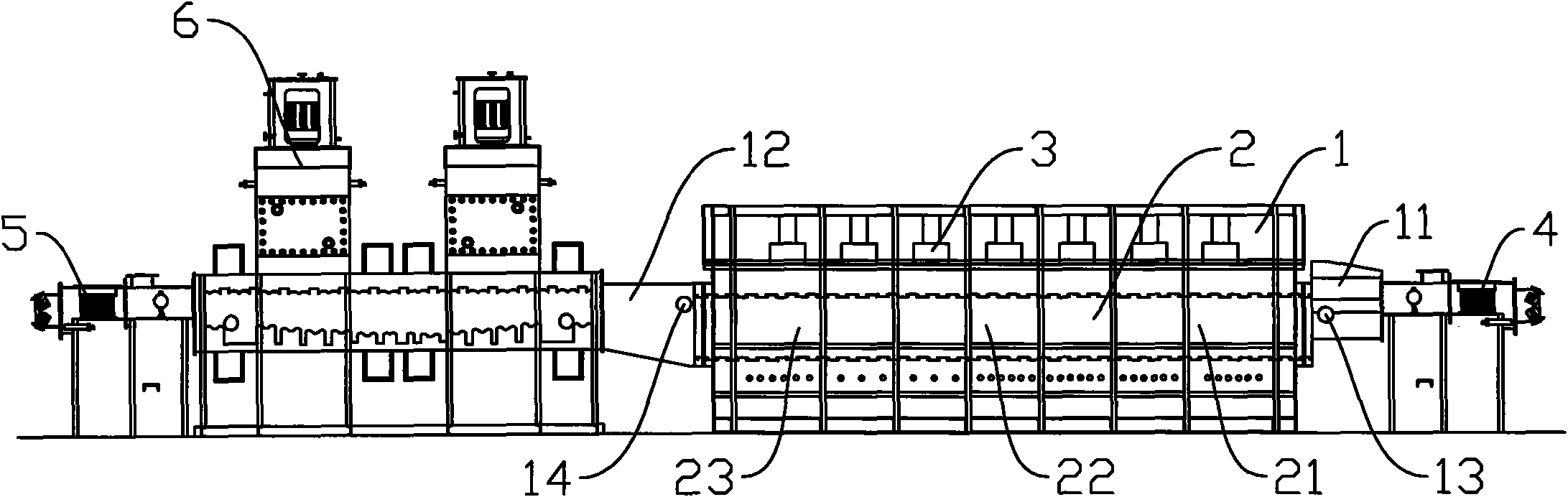 Continuous annealing furnace