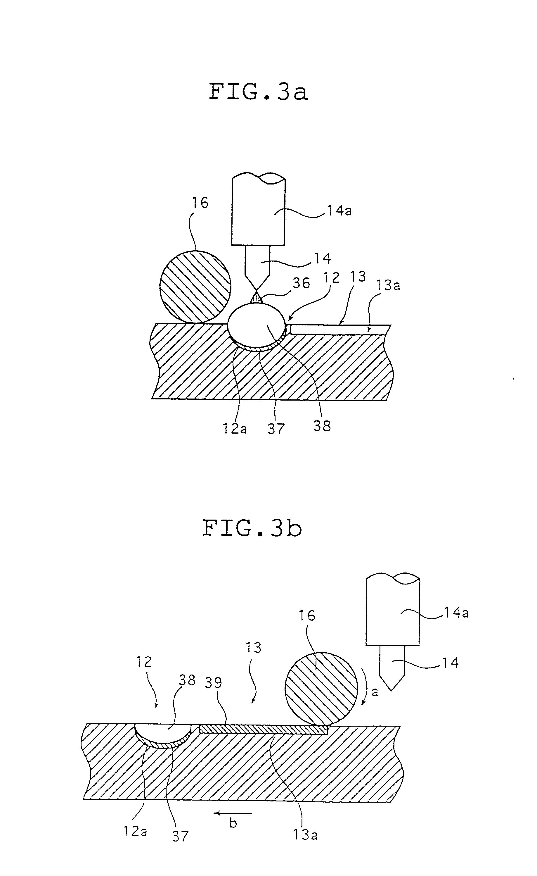 Process and apparatus for producing metallic glass