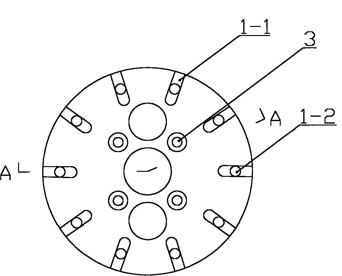 Grinding disc and high-speed rail bridge grinder provided with same