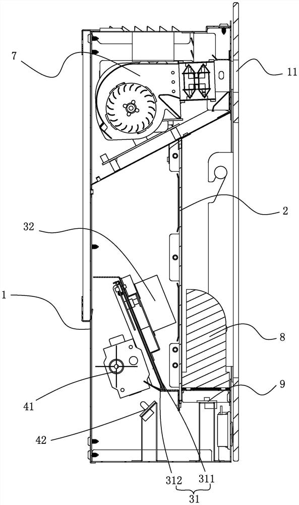 Electric fireplace capable of displaying various flame shapes