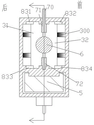 Novel machining device with movable machining head