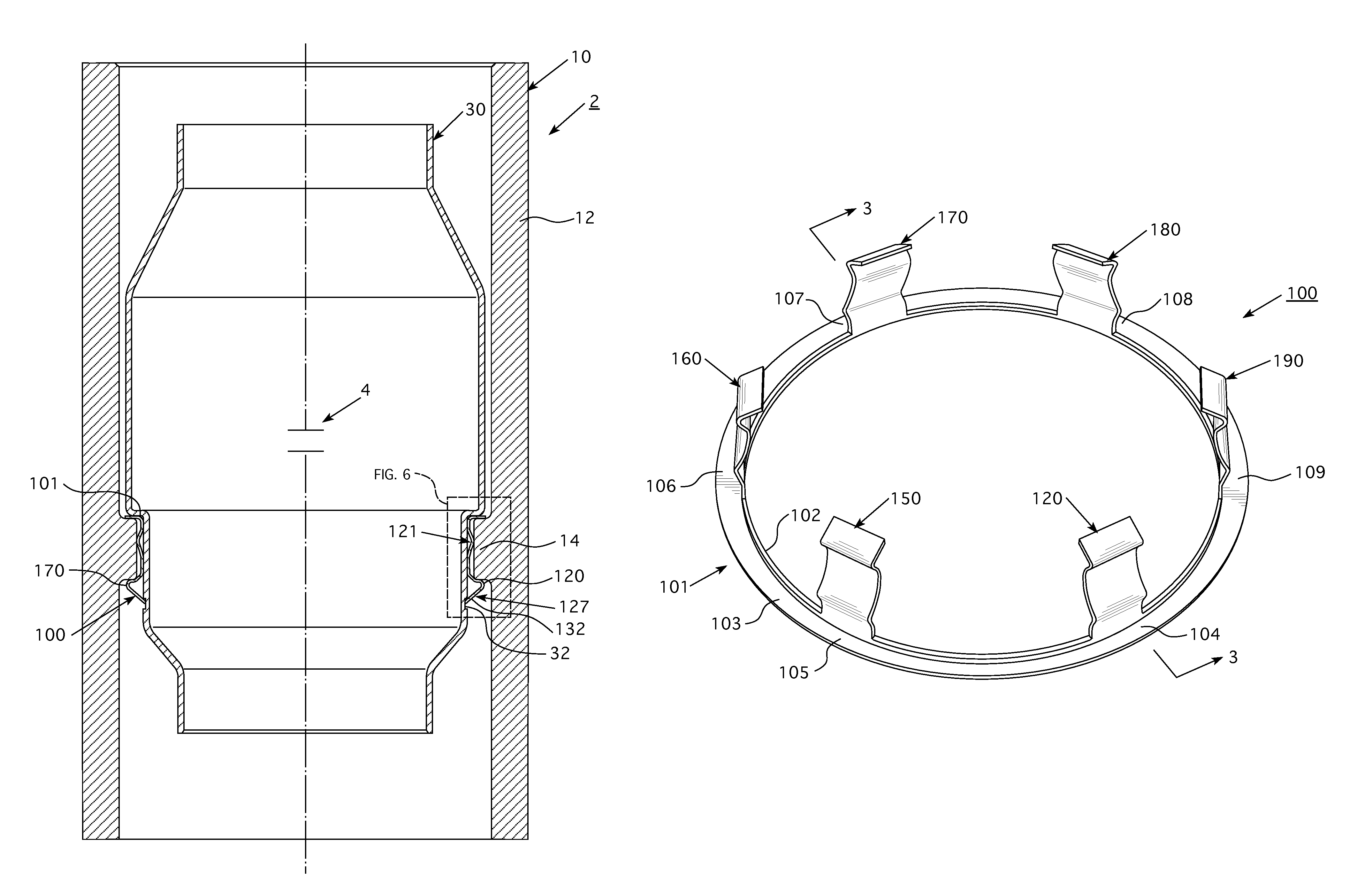 Vacuum interrupter, retaining clip therefor and associated method