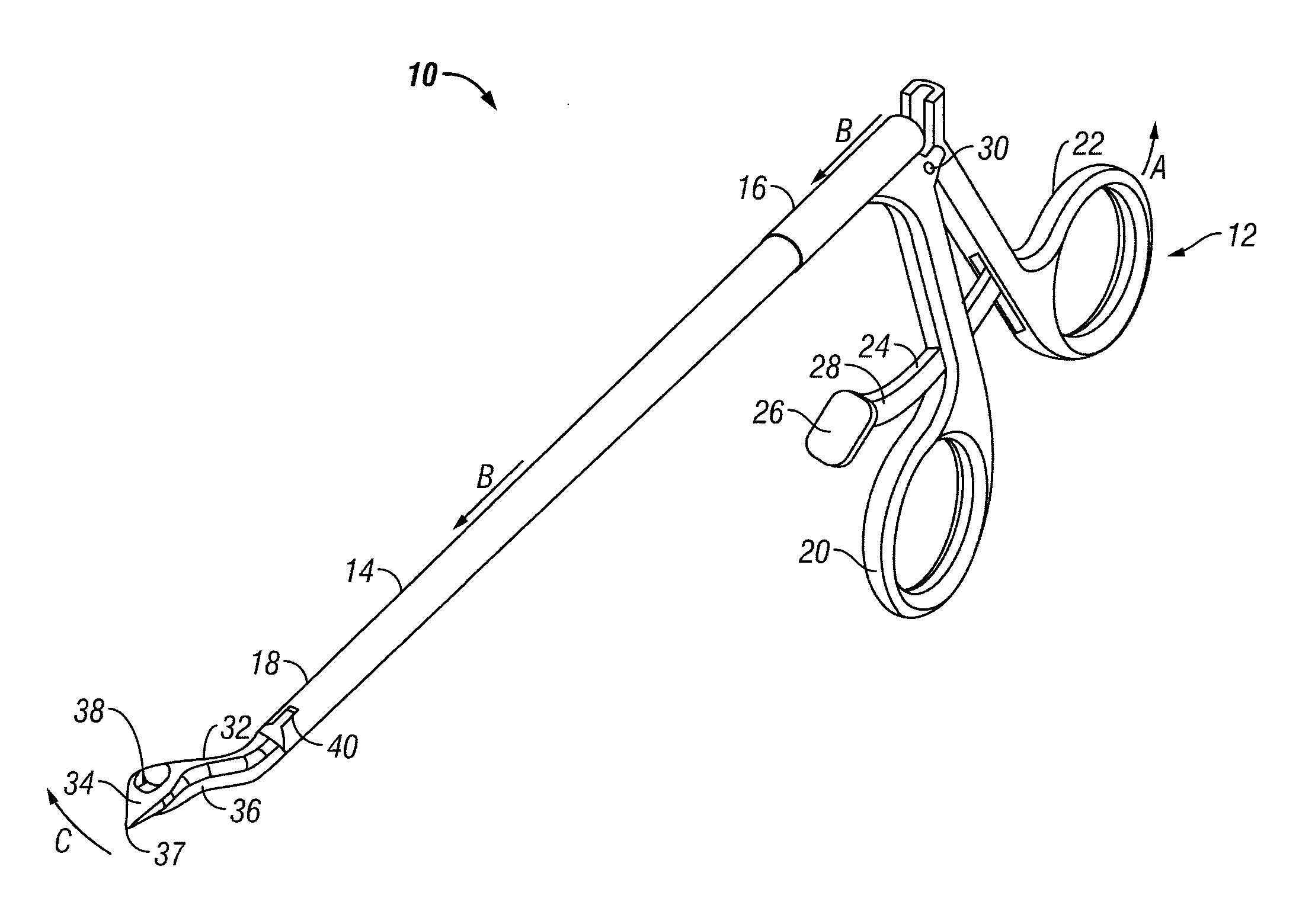 Surgical grasping device