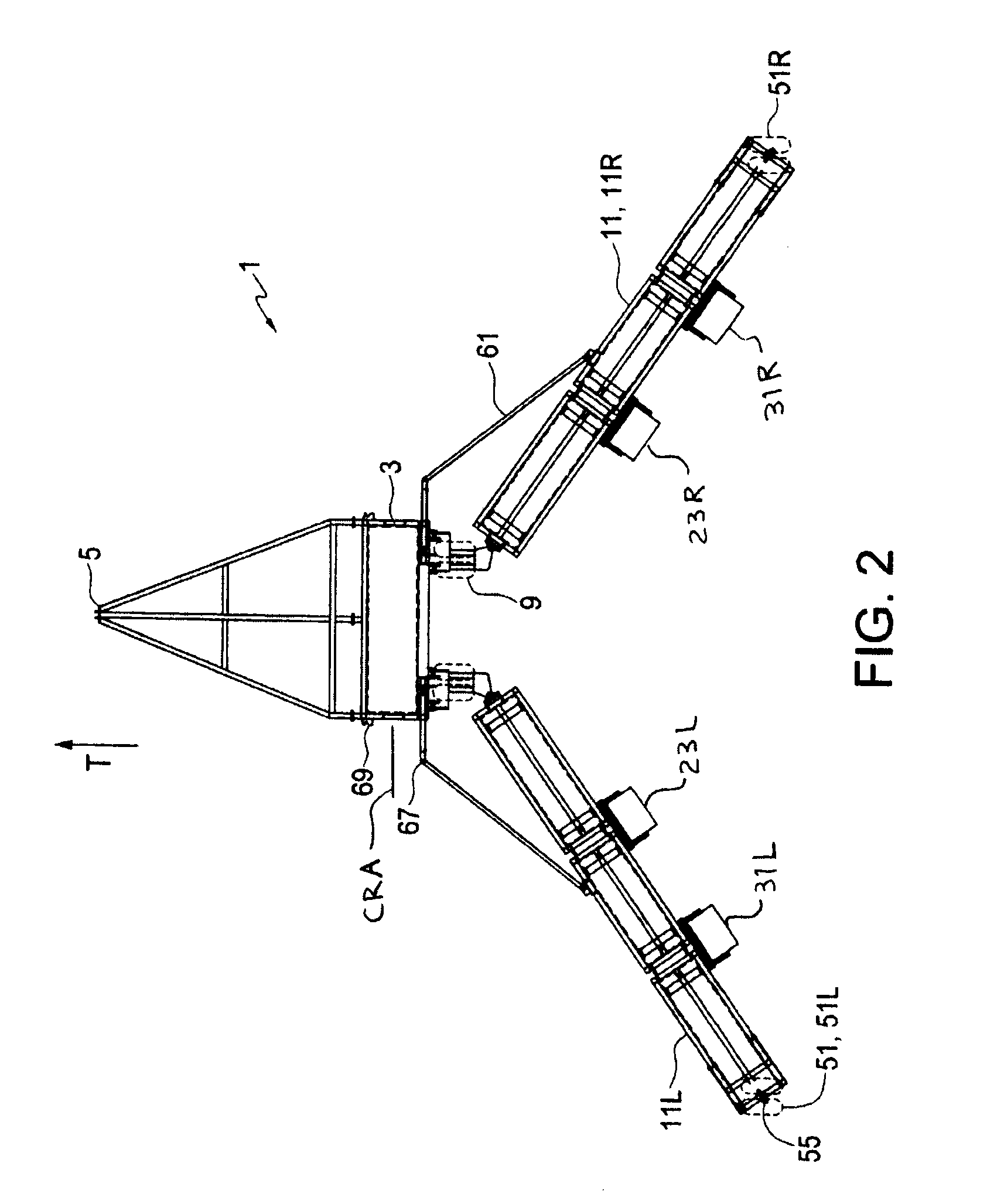 Folding land rolling implement