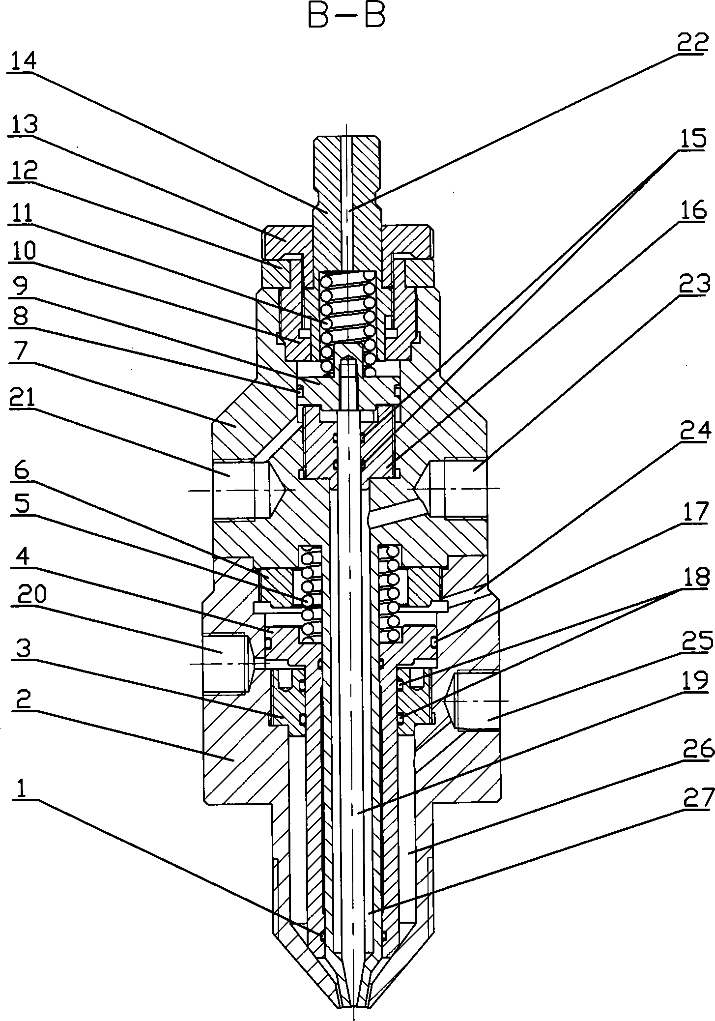 Trace dual-tube needle valve